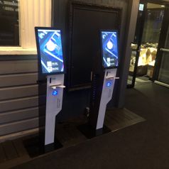 Our P21 rental events kiosk on-site at the inaugural Clyde & Co Cyber Summit 2023
